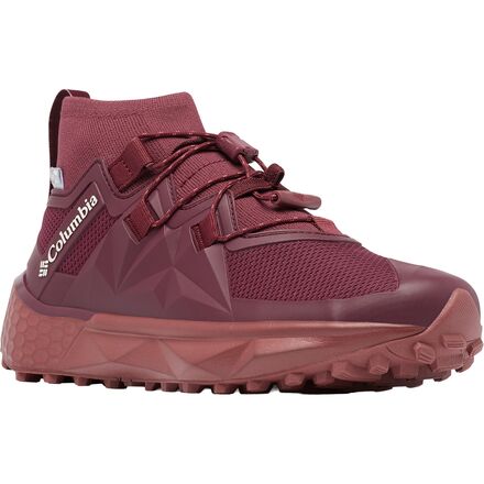 Facet 75 Alpha Outdry Women's Columbia Trail Running Shoe, Deep Madeira/Beetroot