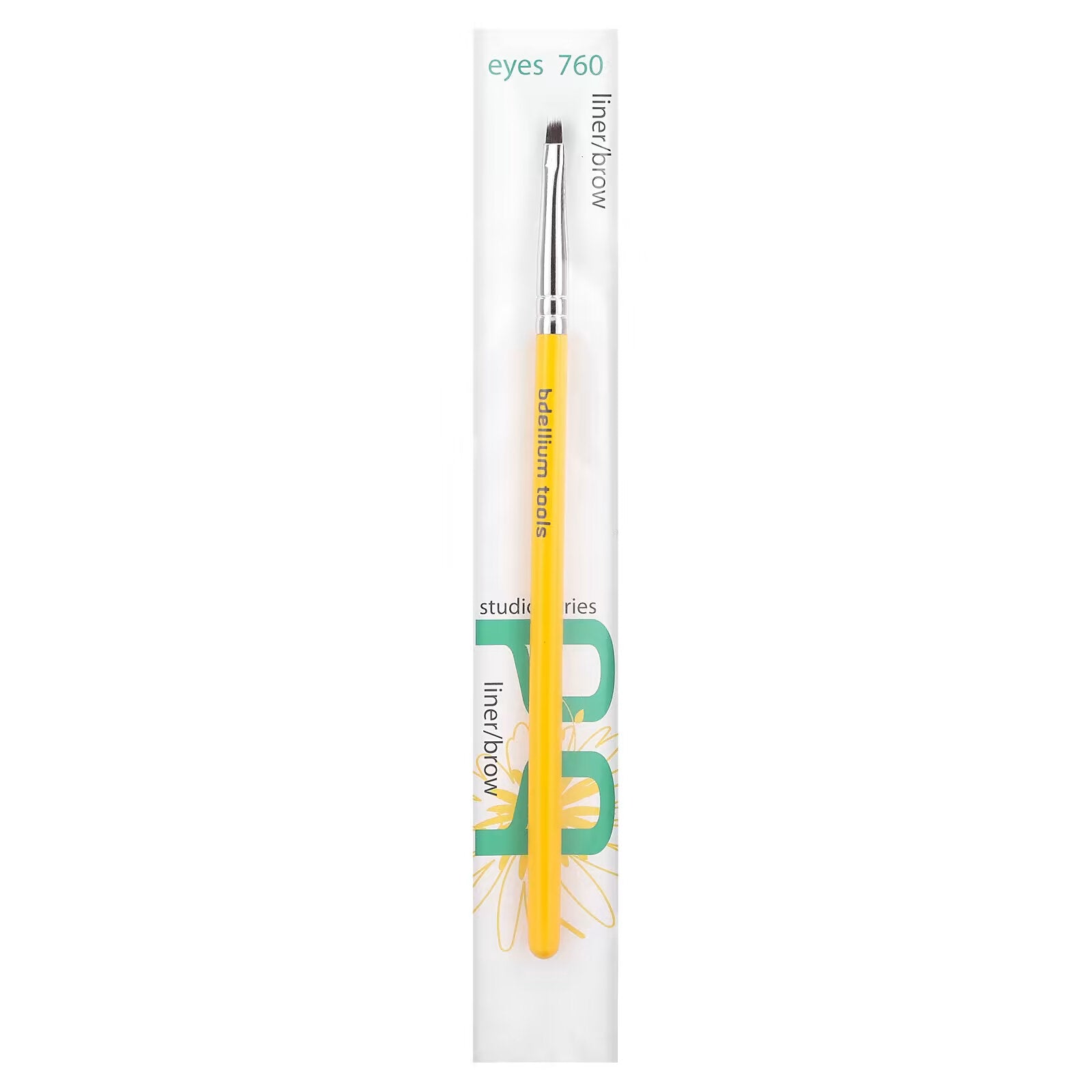 Bdellium Tools, Studio Line, Eyes 760, 1 eye/brow brush