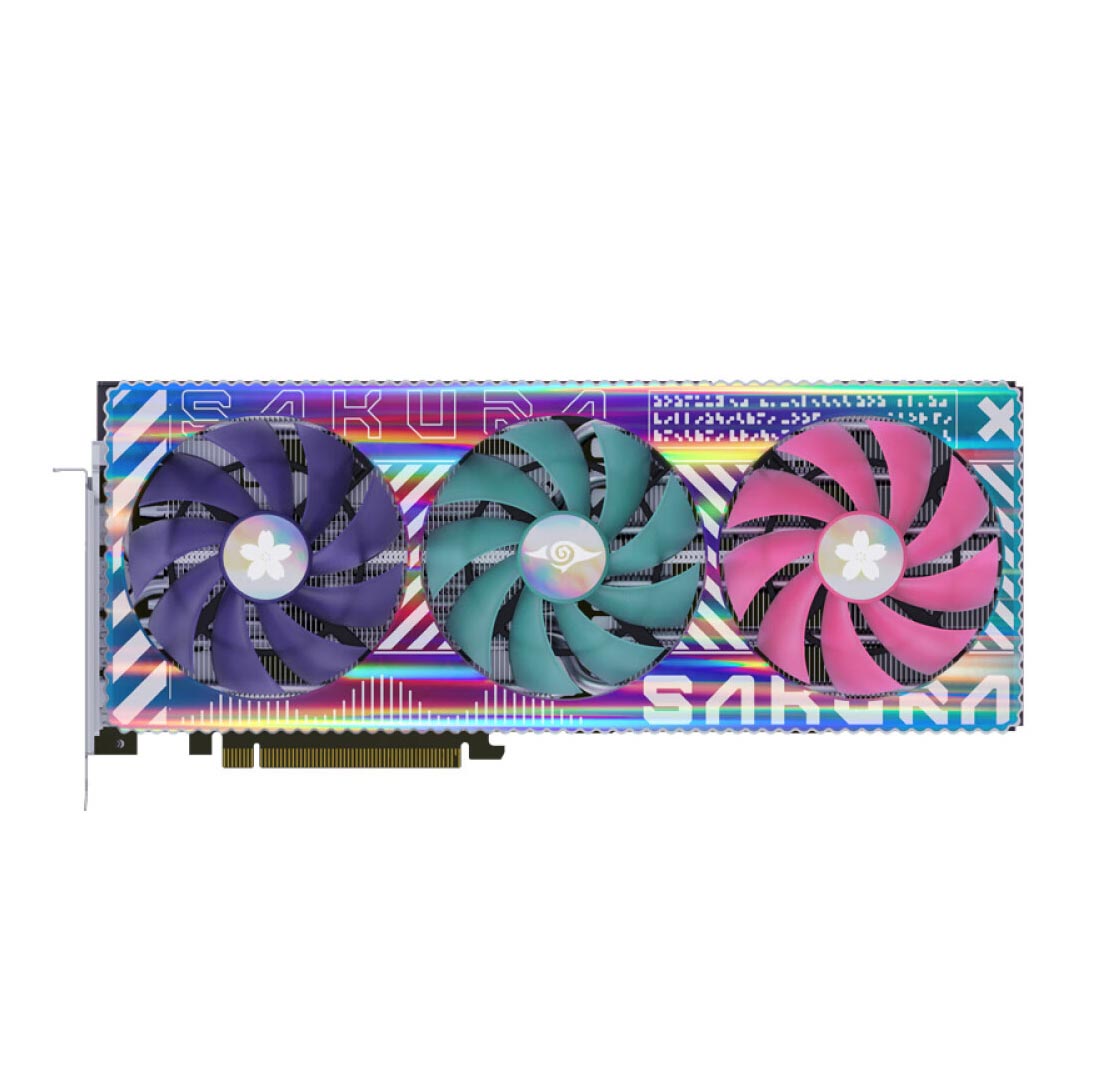 Yeston RX7900 XTX Sakura video card, 24 GB