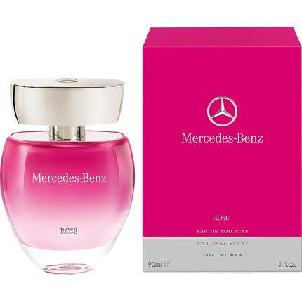 Mercedes-Benz Rose For Women Eau de Toilette, natural spray, 90 ml