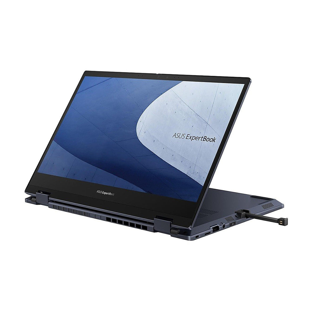 لابتوب أسوس ExpertBook B5 Flip، 14 بوصة، 16 جيجابايت/1 تيرابايت، معالج i7-1260P، أسود-أزرق، لوحة مفاتيح إنجليزية