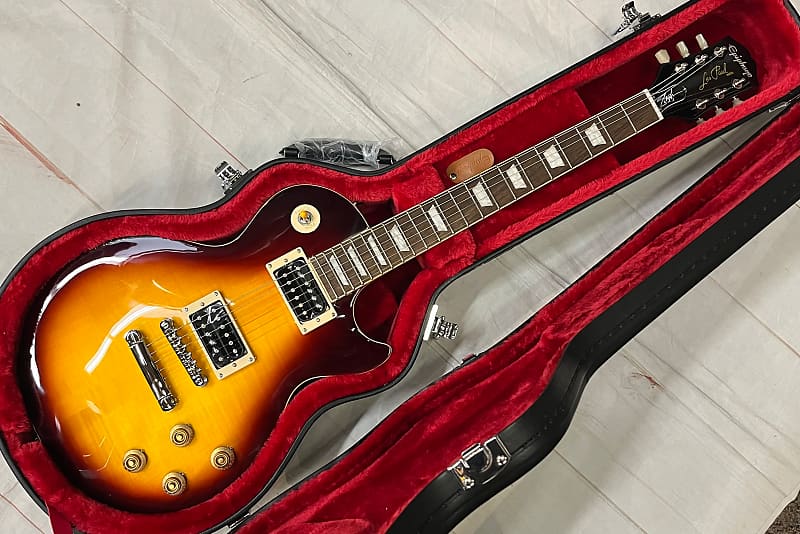 جيتار Epiphone Slash Signature Les Paul Standard 2022، برتقالي