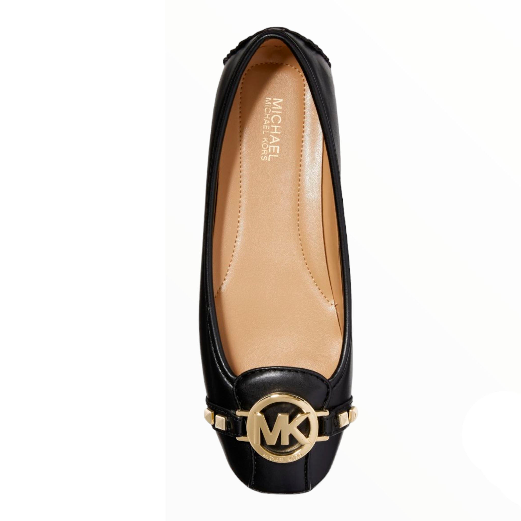 Michael Michael Kors Fulton Faux Leather Moccasins, Black