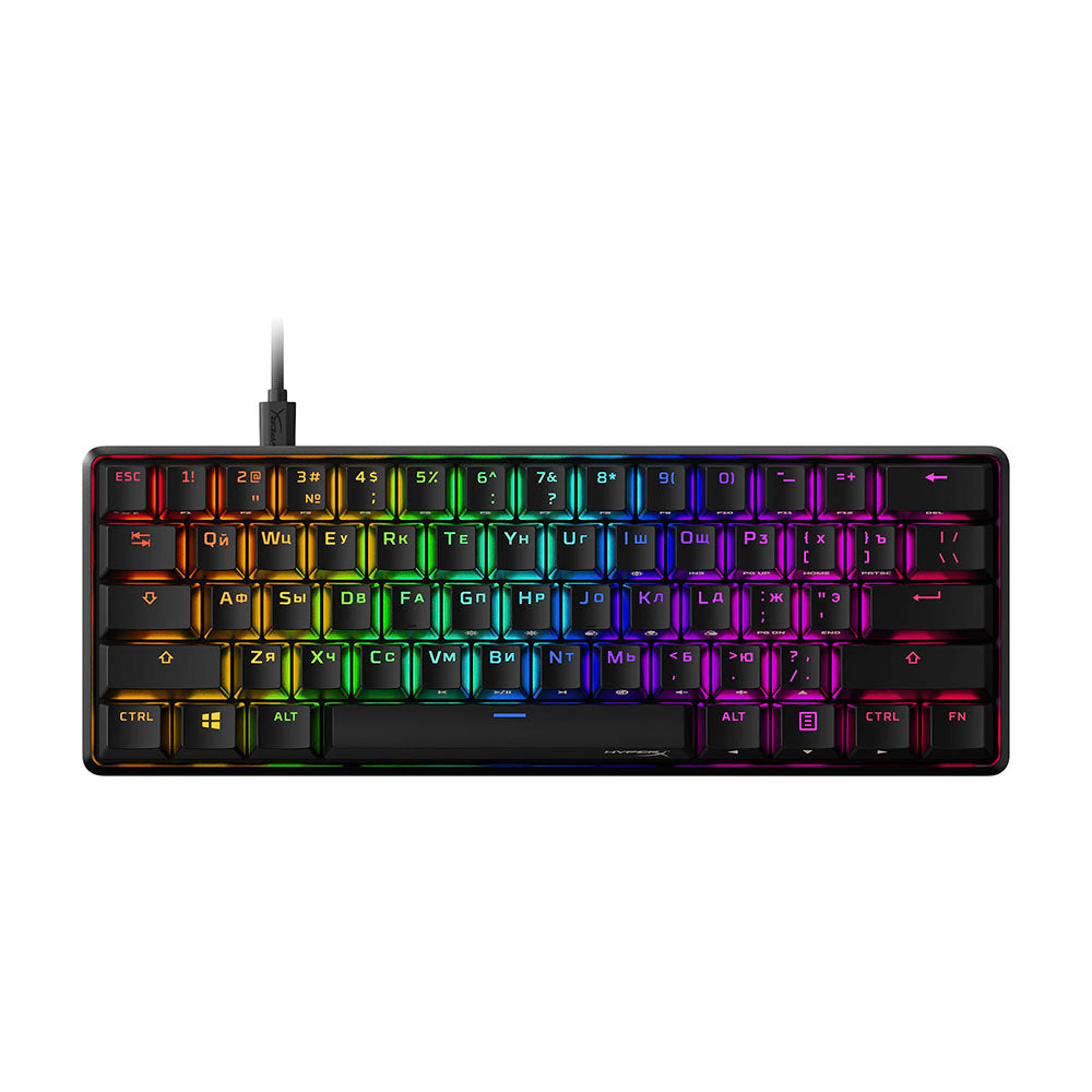 Gaming keyboard HyperX Alloy Origins 60 RGB, black, English layout