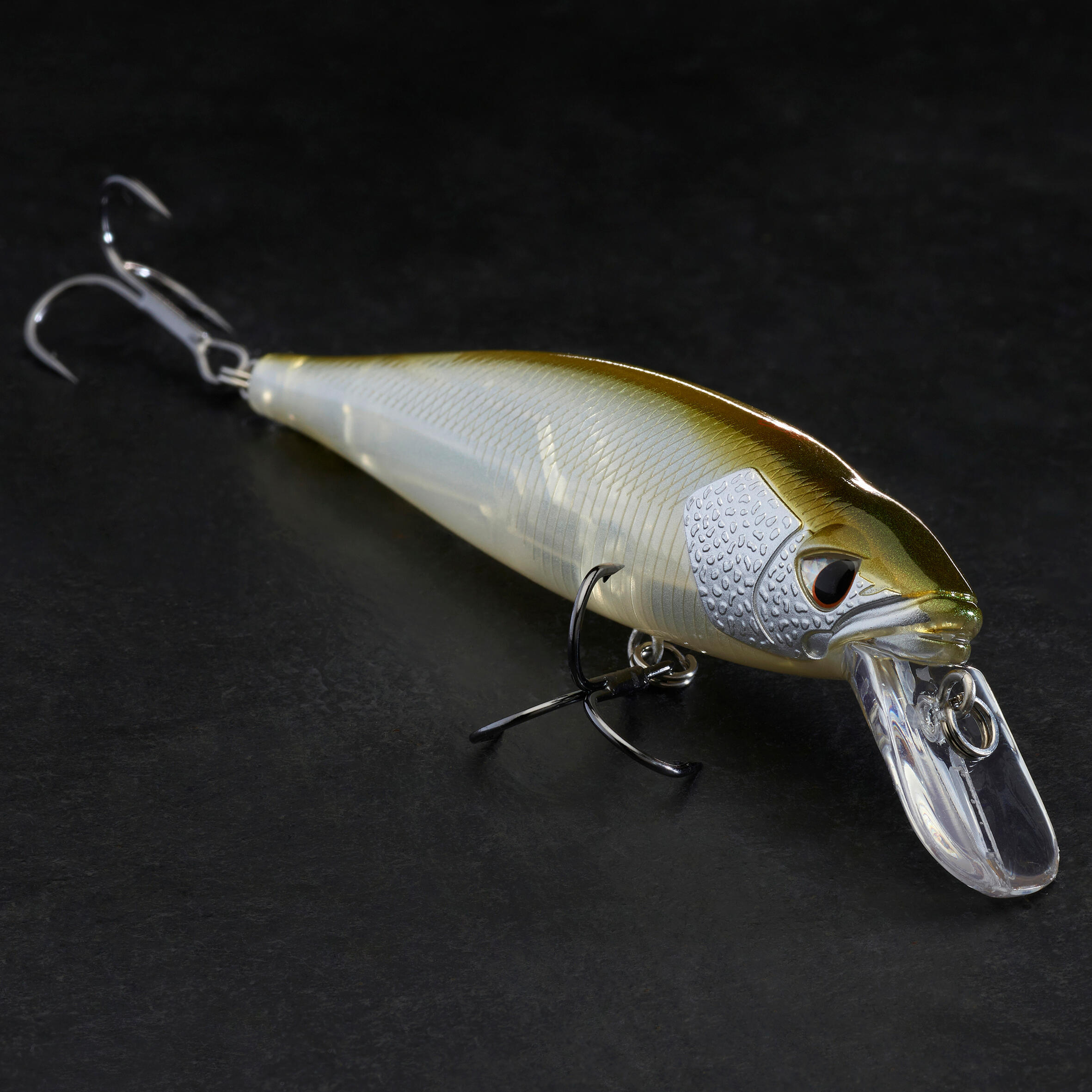 Wobbler Jerkbait Minnow WXM MNW 100 SP brown back CAPERLAN, brown