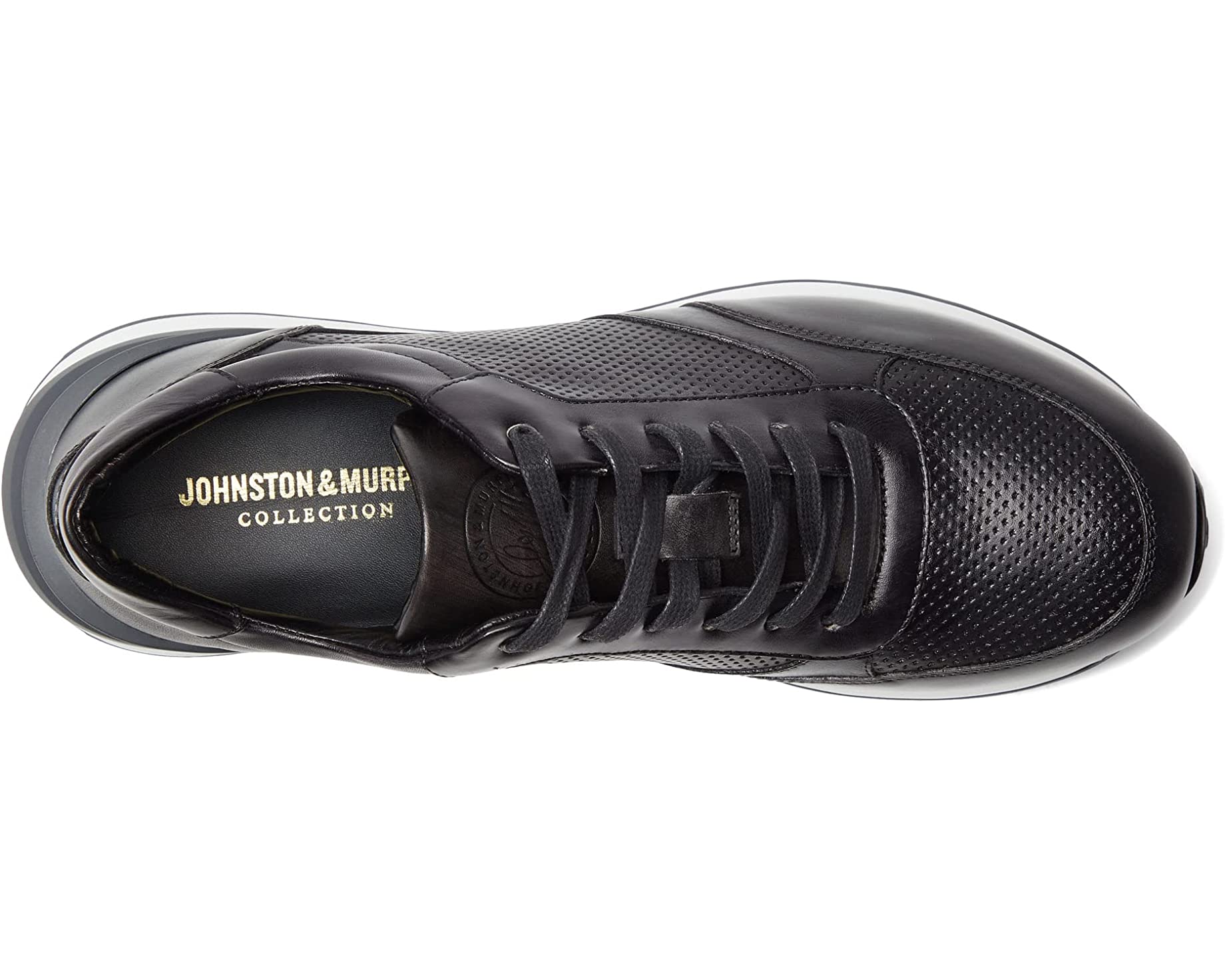 Briggs Jogger Johnston & Murphy Collection sneakers, black