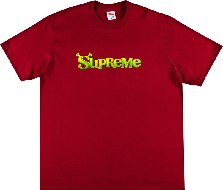 تي شيرت Supreme Shrek "Cardinal" باللون الأحمر