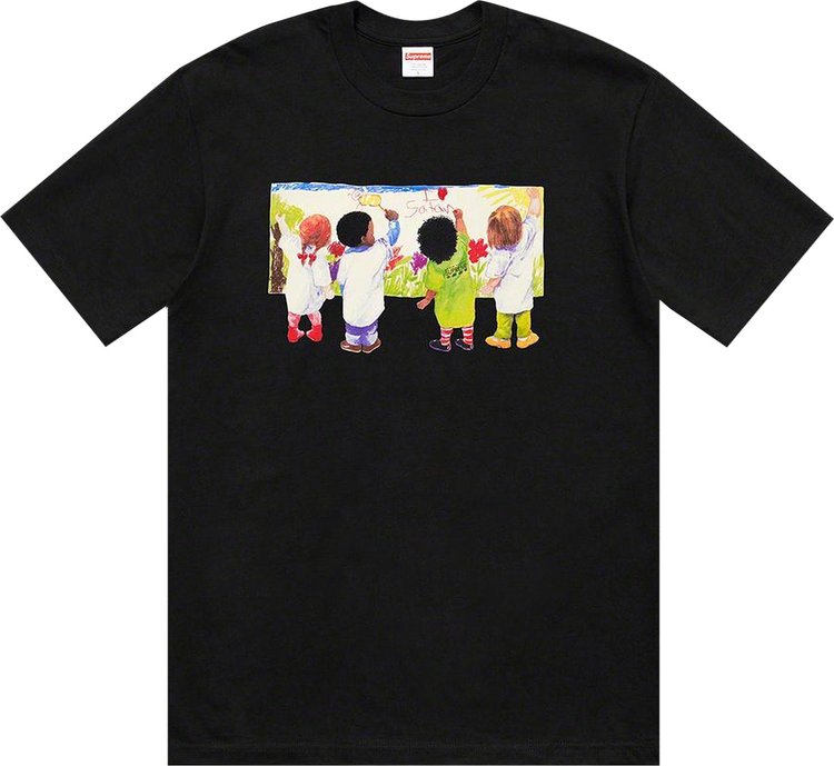 Supreme Kids Tee 'Black', black