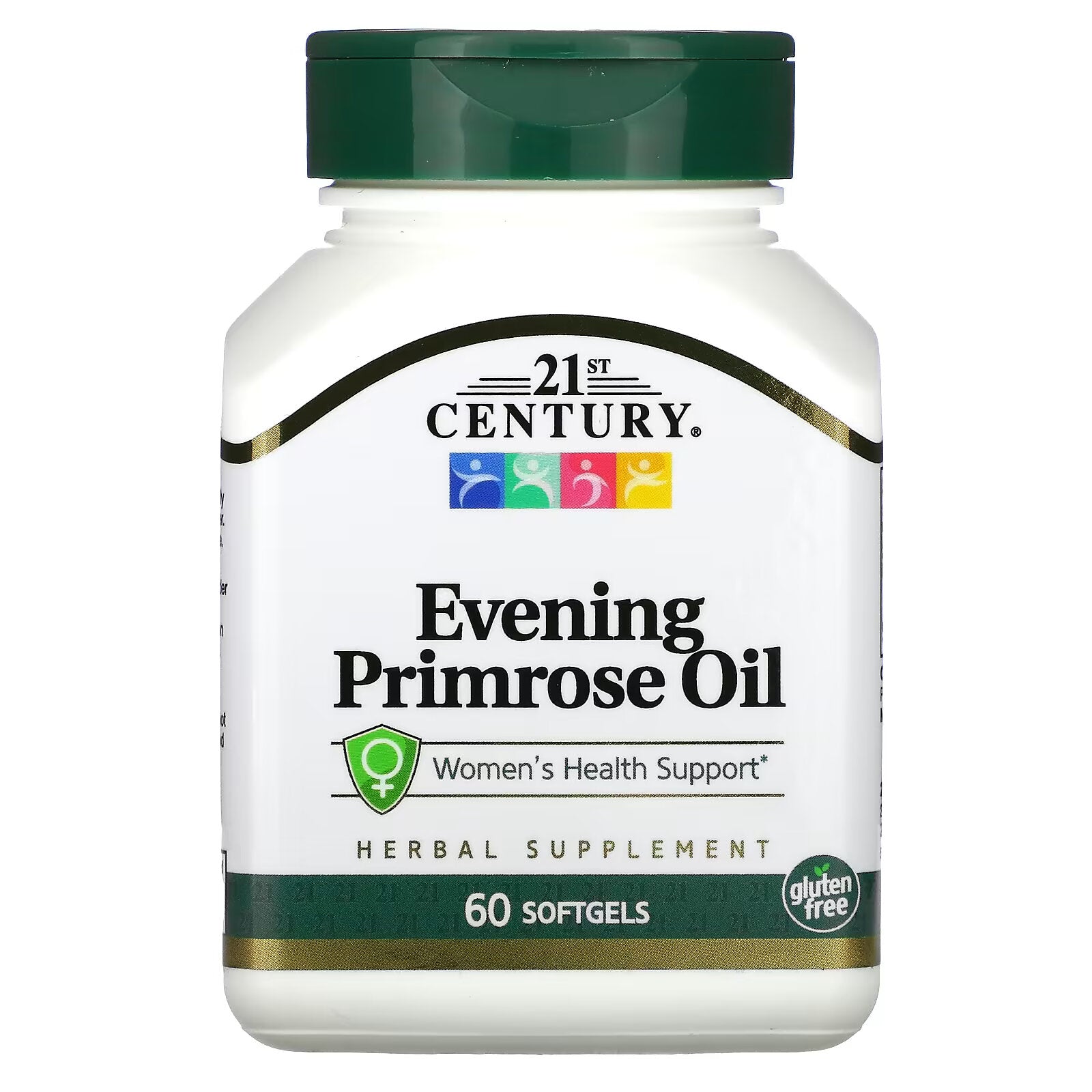 21st Century, Evening Primrose Oil, Women's Health Support, 60 Capsules