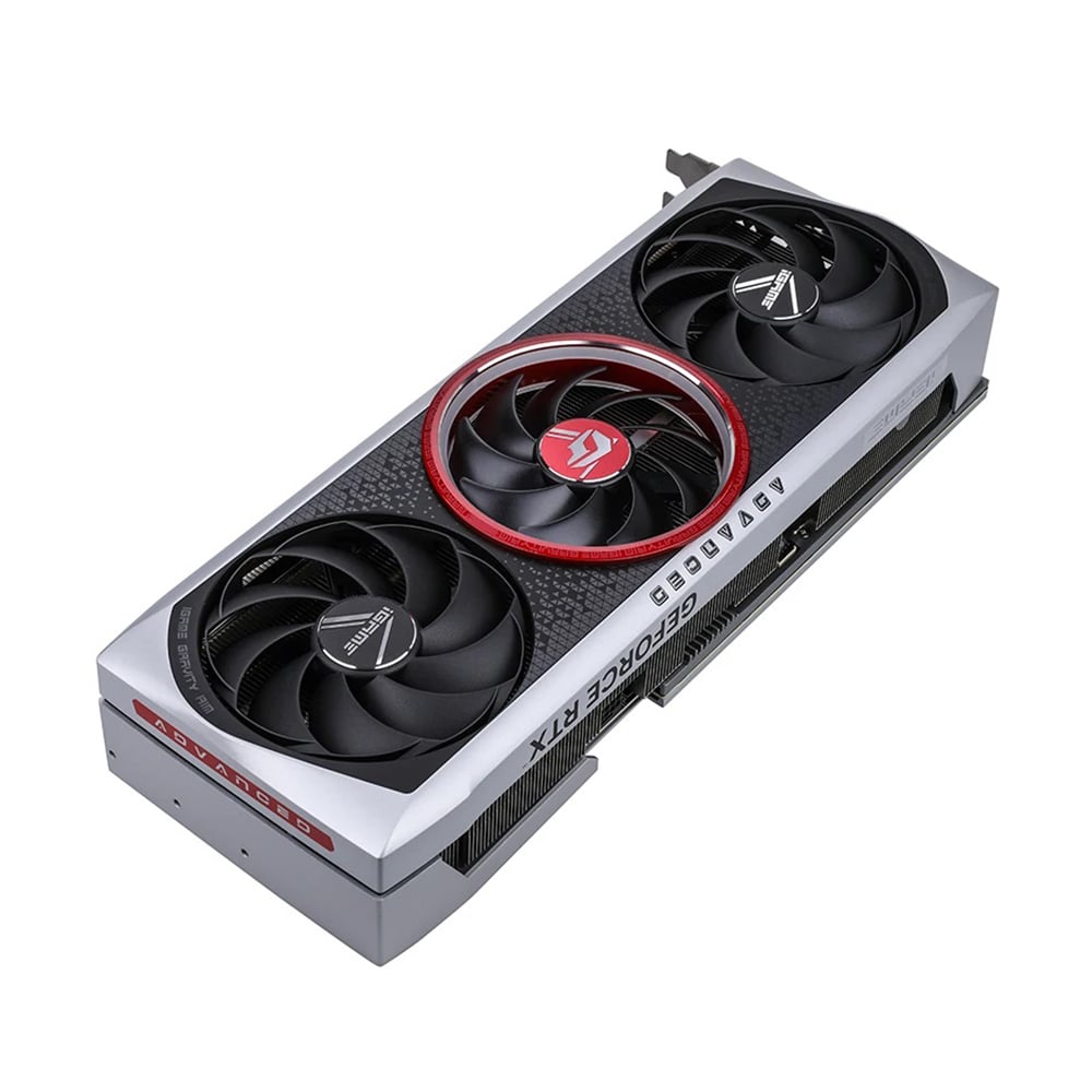 Video card Colorful iGame GeForce RTX 4070 Ti Super Advanced OC, 16 GB, silver