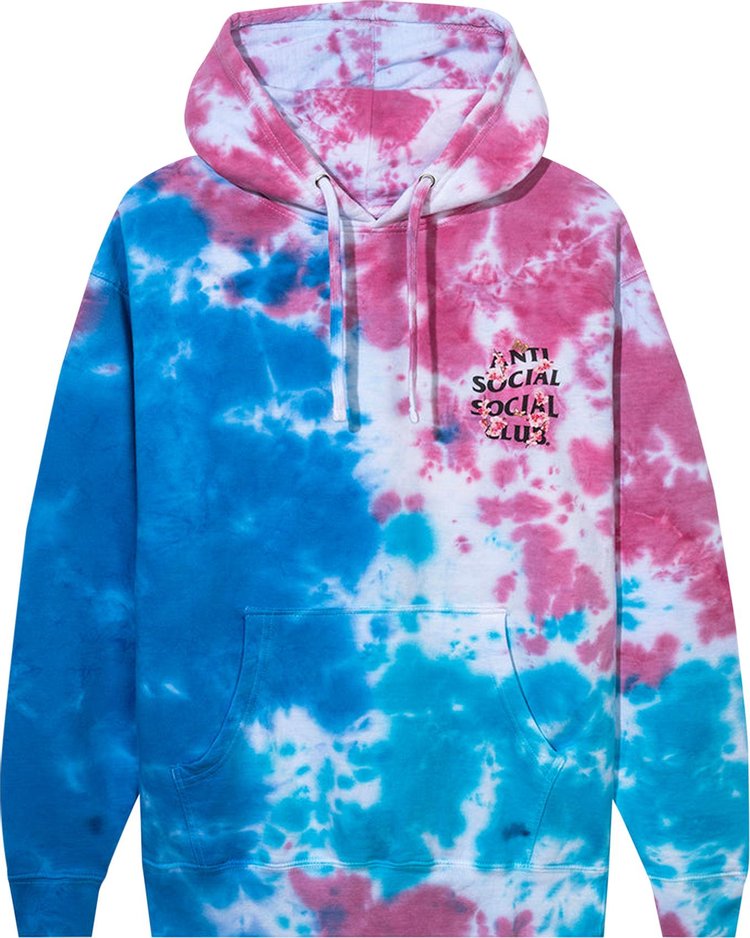 Anti Social Social Club Kkoch Hi-5 Hoodie Candy Tie Dye, multicolored