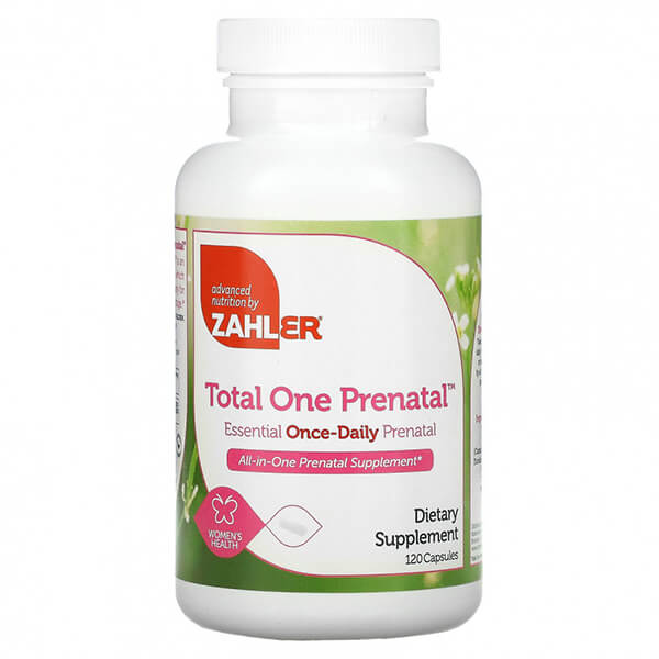 Total One Prenatal Zahler, 120 capsules