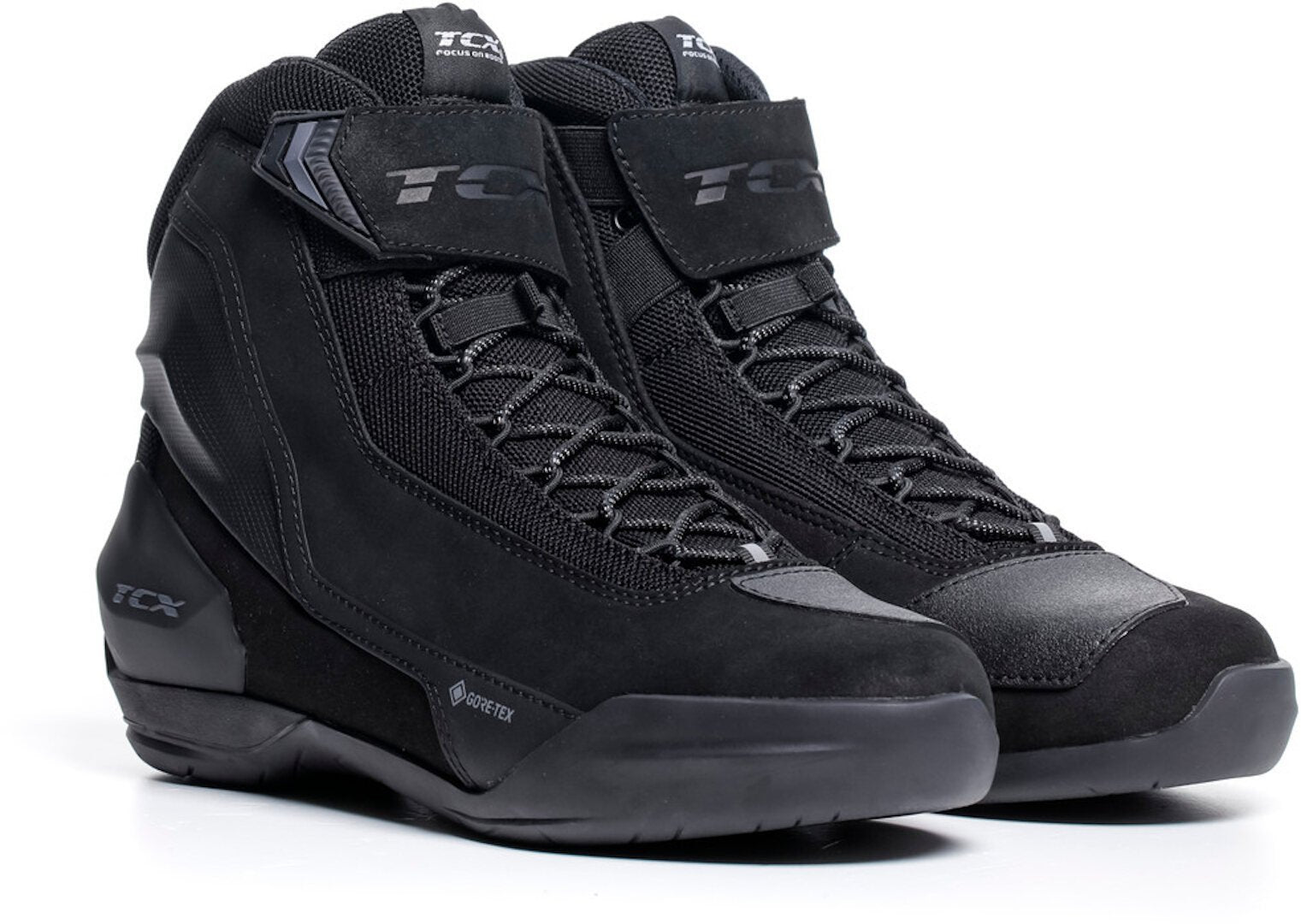 حذاء TCX Jupiter 5 Gore-Tex للدراجات النارية، أسود