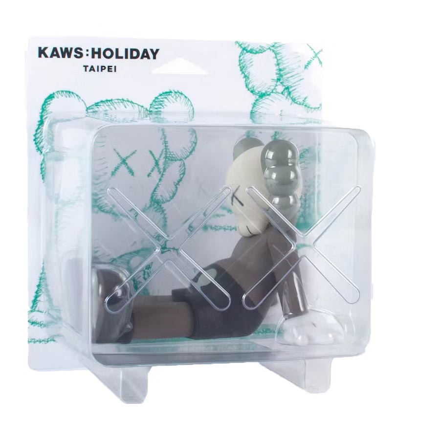 Vinyl figure Kaws Holiday Taipei, brown