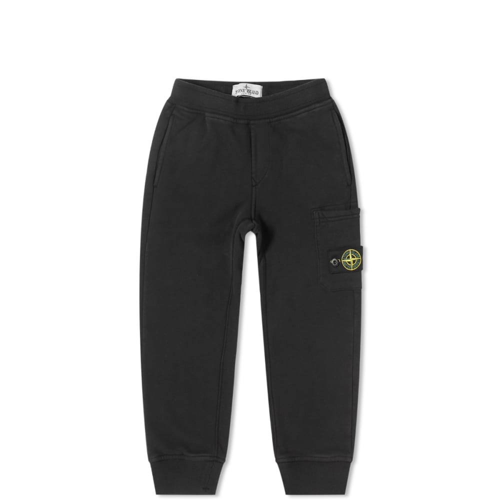 Stone Island Junior sweatpants, black