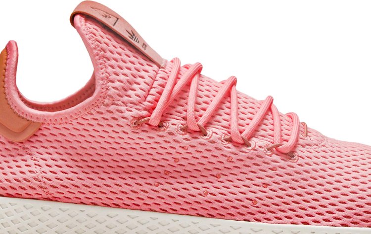 Adidas Pharrell x Tennis Hu 'Raw Pink' sneakers, pink