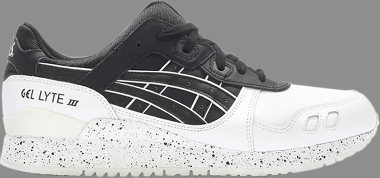 Asics gel lyte 3 'oreo pack' sneakers, black