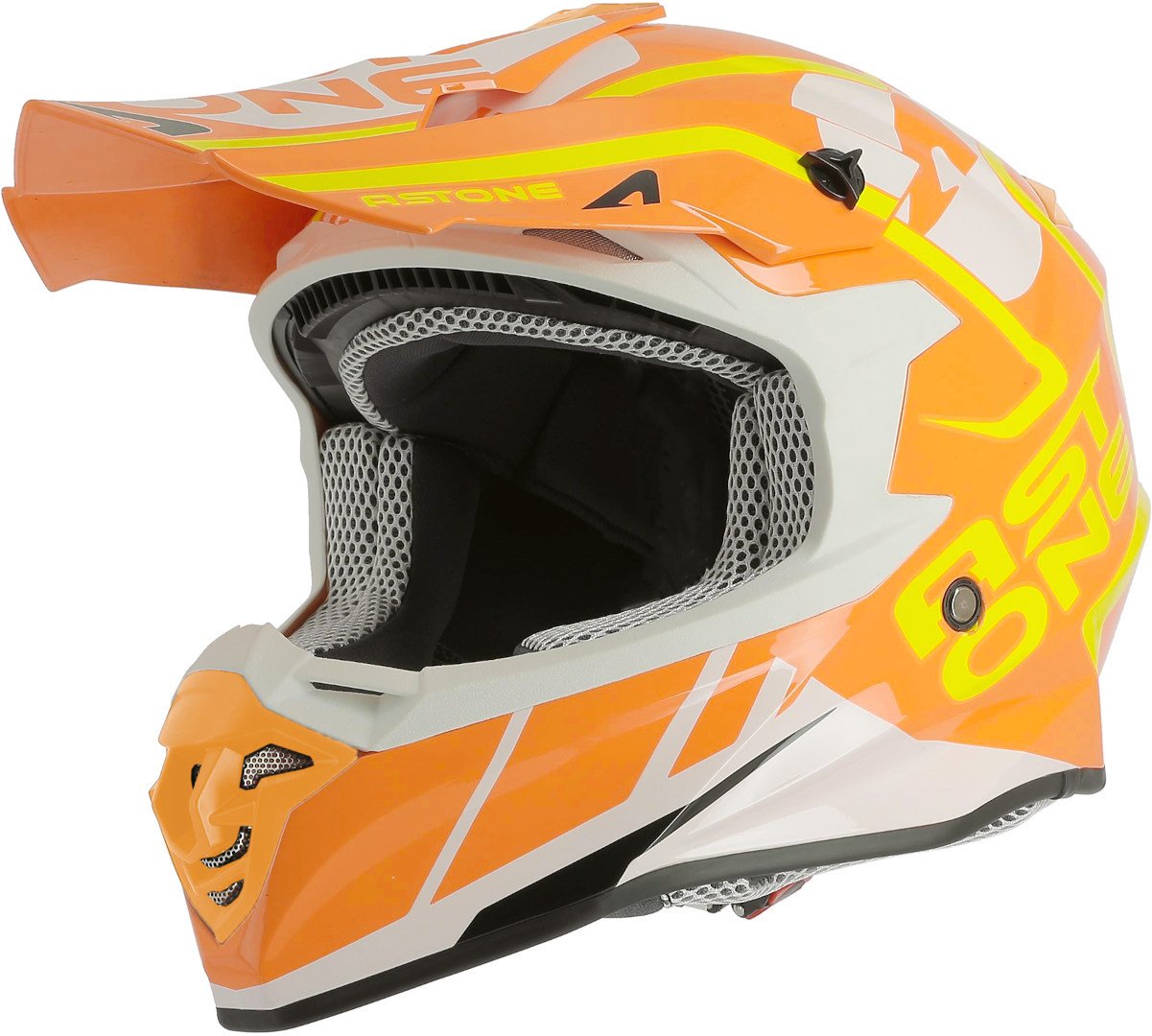 Astone MX 800 Trophy motocross helmet, orange