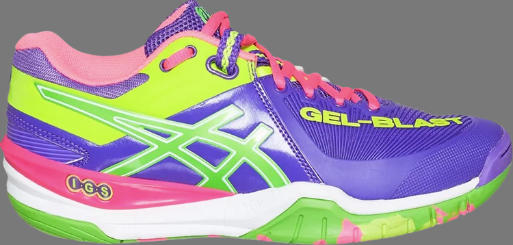 Sneakers wmns gel blast 6 'purple neon green' Asics, purple