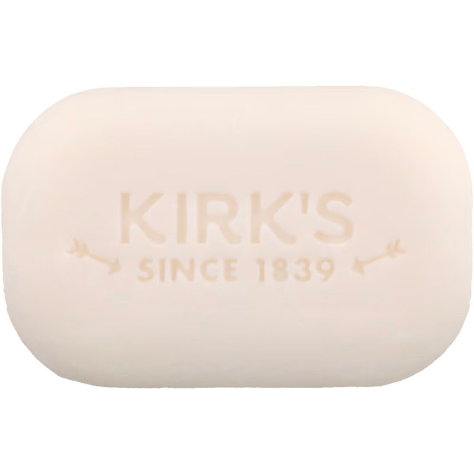 Kirk's, Gentle Castile Soap with Premium Coconut Oil fragrance-free, 3 pcs.  113 g (4 oz) each