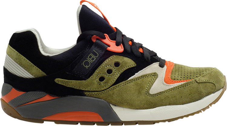 Saucony Ubiq x Grid 9000 Dirty Martini sneakers, green