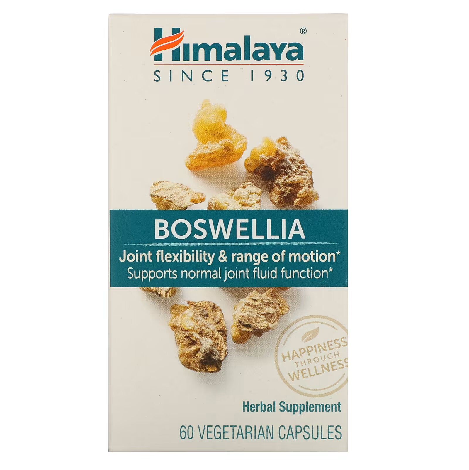 Himalaya, Boswellia, 60 Vegetarian Capsules