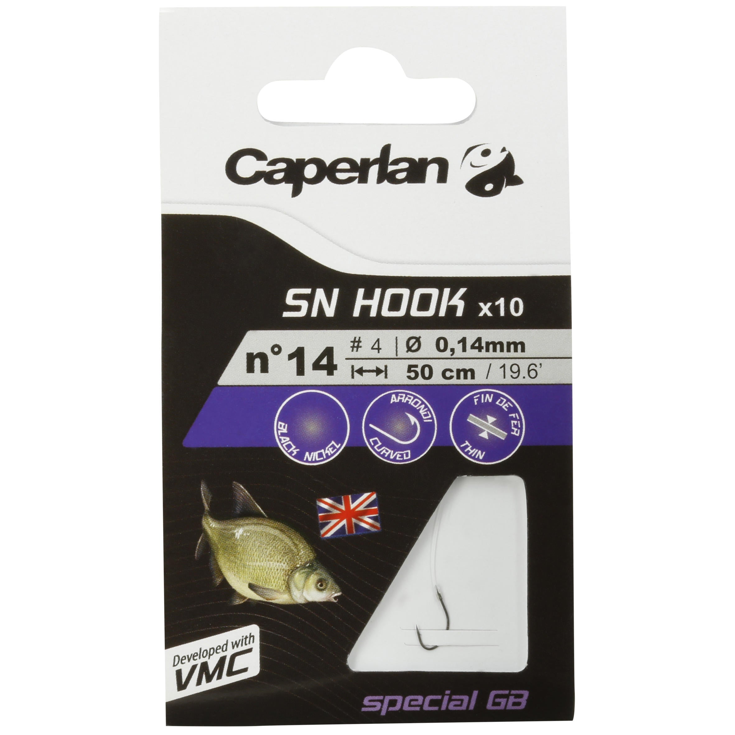 Trace hook SN Match fishing hook CAPERLAN