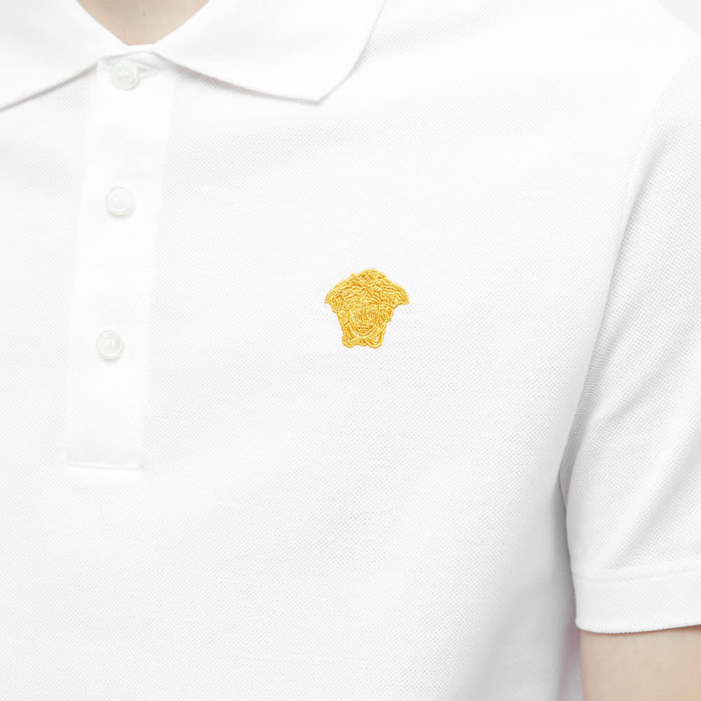 Versace Medusa Logo Polo Shirt