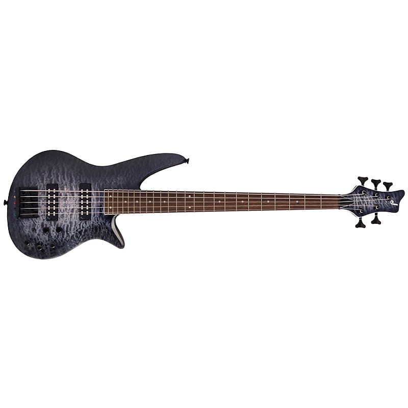 Guitar Jackson X Series Spectra Bass SBXQ V, Laurel, Transparent Black Burst 2919924585