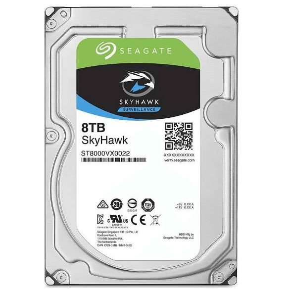 القرص الصلب Seagate SkyHawk 8 TB 3.5" ST8000VX0022