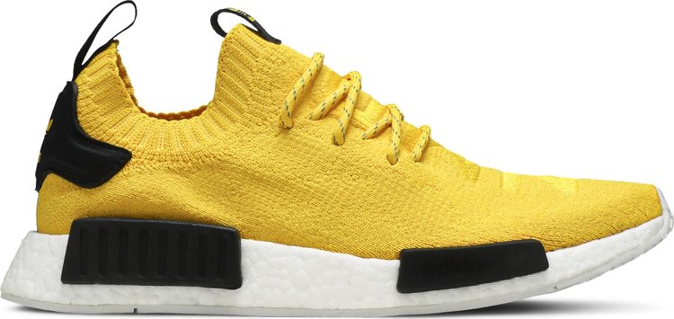 Adidas NMD_R1 Primeknit 'EQT Yellow' sneakers, yellow