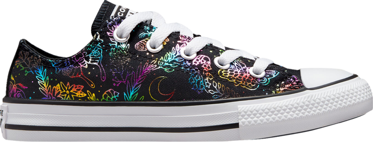 Converse Chuck Taylor All Star Low PS Butterfly Shine sneakers, black