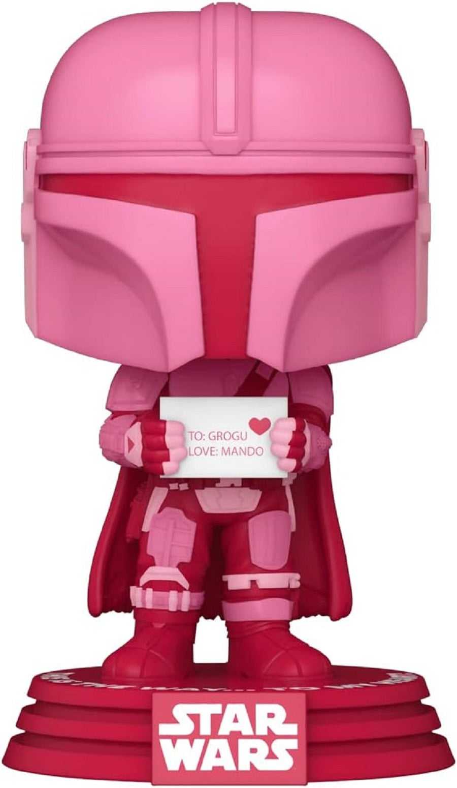 Funko POP! Star Wars: Valentines - Mandalorian Din Djarrin