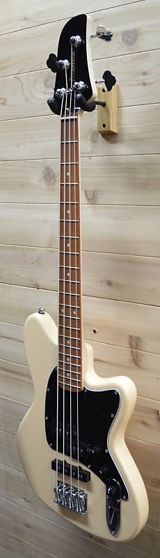 New Ibanez TMB30 Talman electric bass guitar, short scale ivory, 30 inches