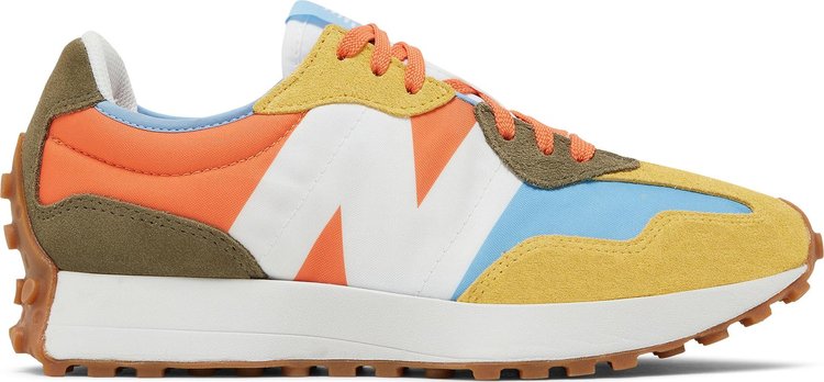 New Balance 327 'Wheat Field Red Clay' sneakers, brown