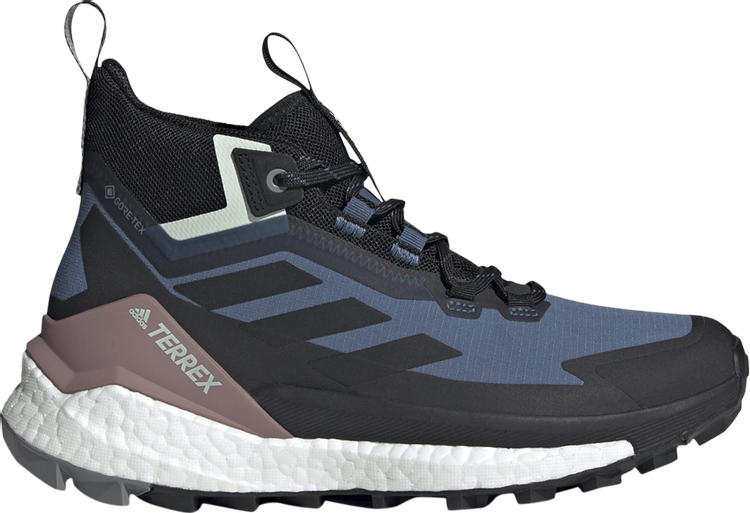 حذاء Adidas Wmns Terrex Free Hiker 2 GORE-TEX "Wonder Steel Black" باللون الأزرق