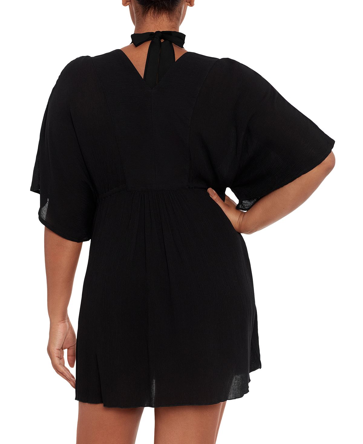 Lauren by ralph lauren tunic in wrinkled viscose Lauren Ralph Lauren, black