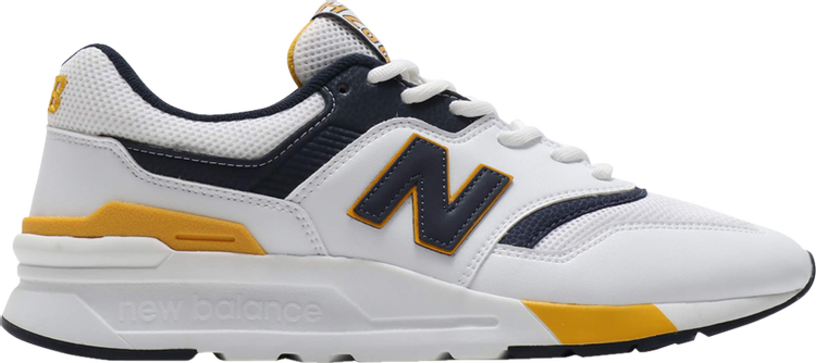 New Balance 997H 'White Navy' sneakers, white