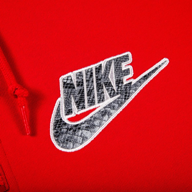 سويت شيرت Supreme x Nike Half Zip Hooded Sweater "أحمر"، أحمر