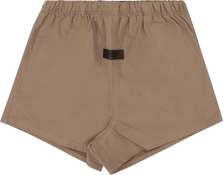 Fear of God Essentials Dock Short 'Wood', brown