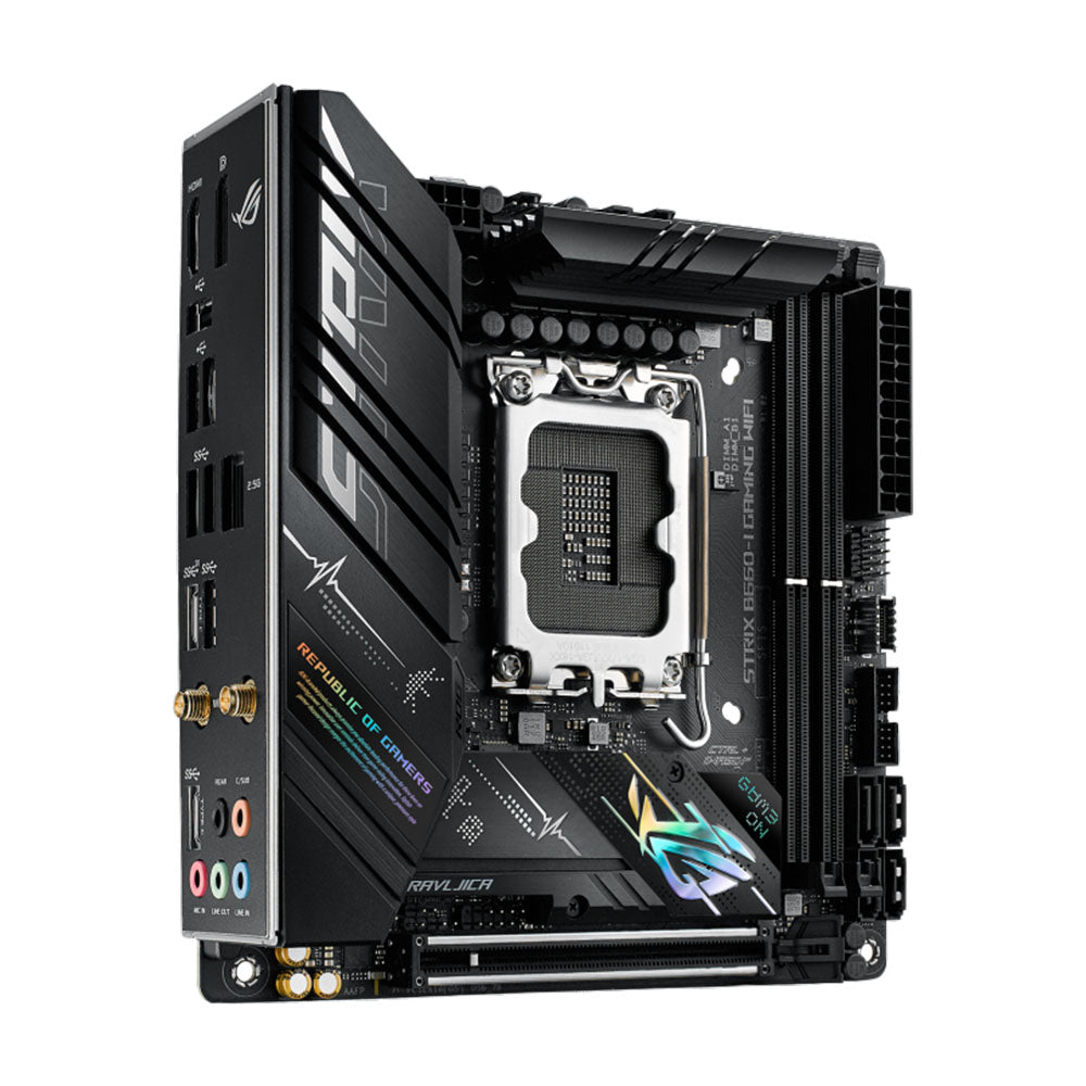 لوحة أم ASUS ROG STRIX B660-I GAMING، LGA1700، DDR5، واي فاي