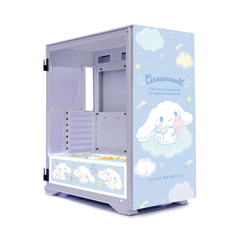 Case Aigo YOGO K1 Custom Cinnamoroll, Mid Tower, white/pattern