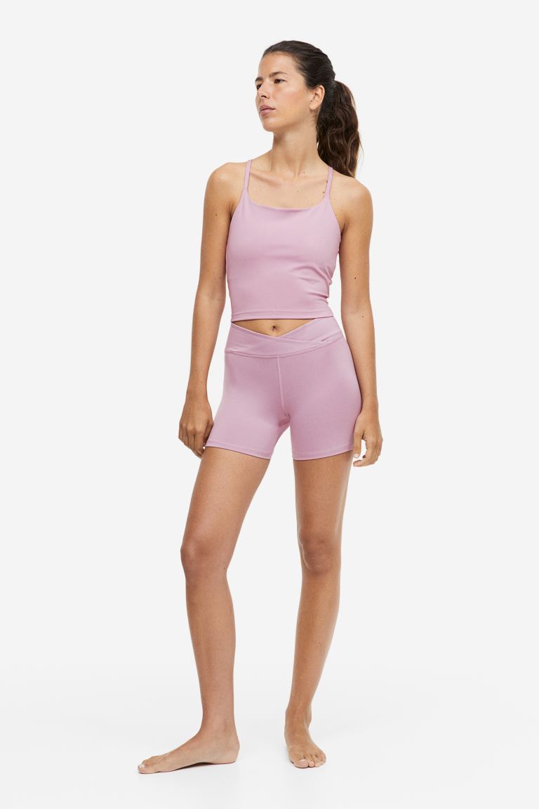 SoftMove sports shorts H&M, pink