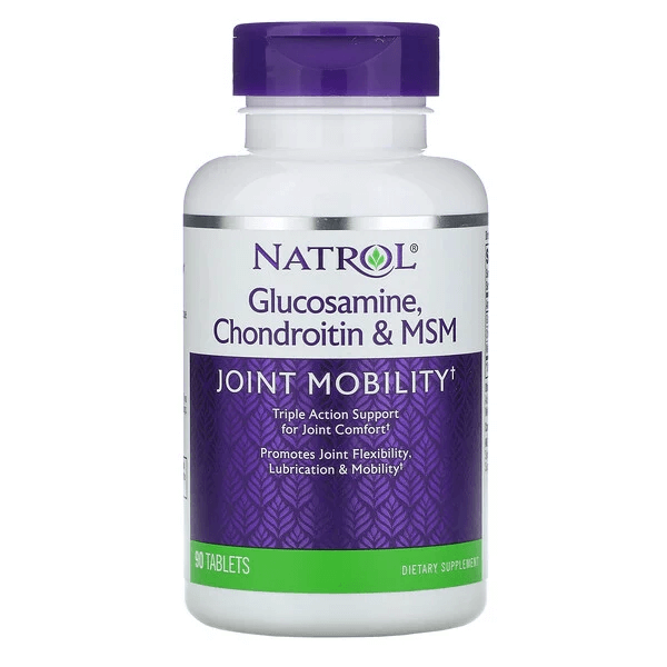 Glucosamine, Chondroitin and Methylsulfonylmethane, 90 Tablets, Natrol