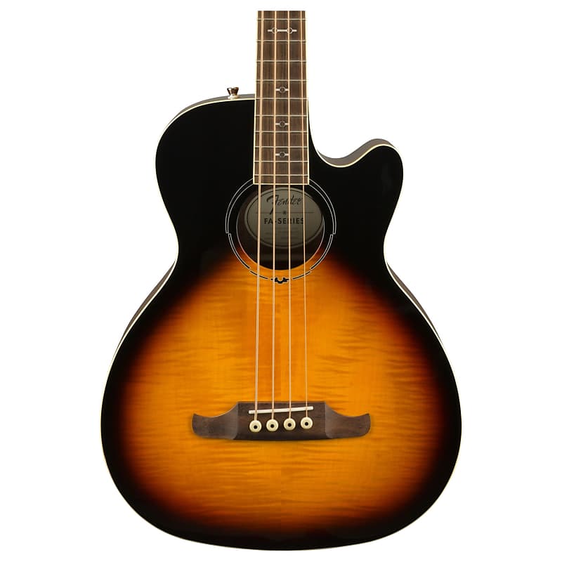 جيتار باس كهربائي صوتي Fender FA-450CE، Laurel FB، 3 ألوان Sunburst 971443032