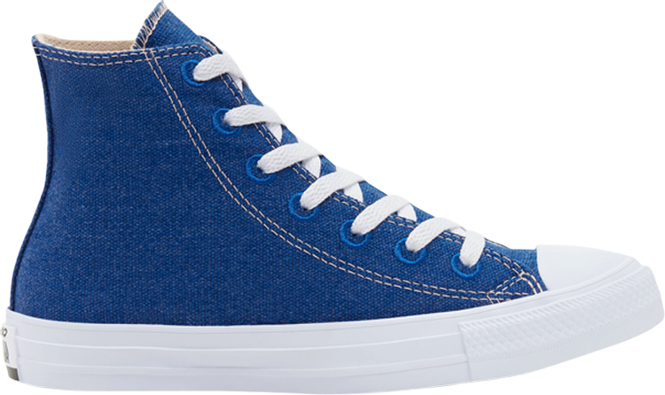 Converse Renew Cotton Chuck Taylor All Star High Rush Blue Sneakers