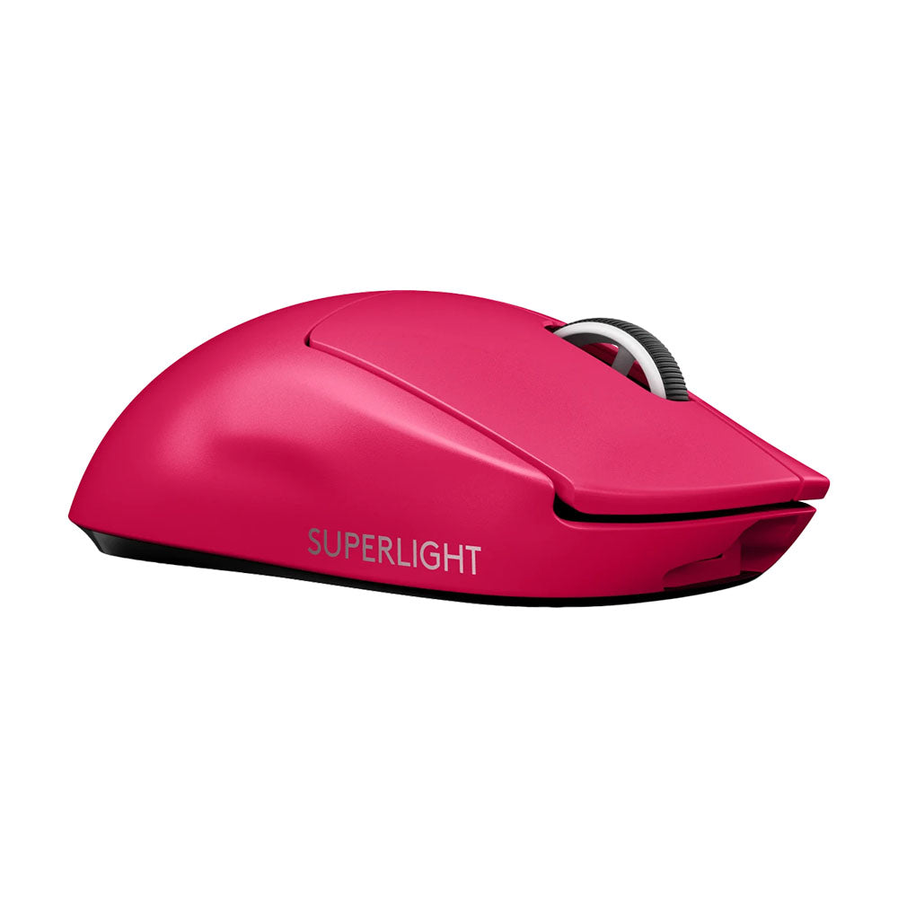 Logitech PRO X SUPERLIGHT wireless gaming mouse, pink