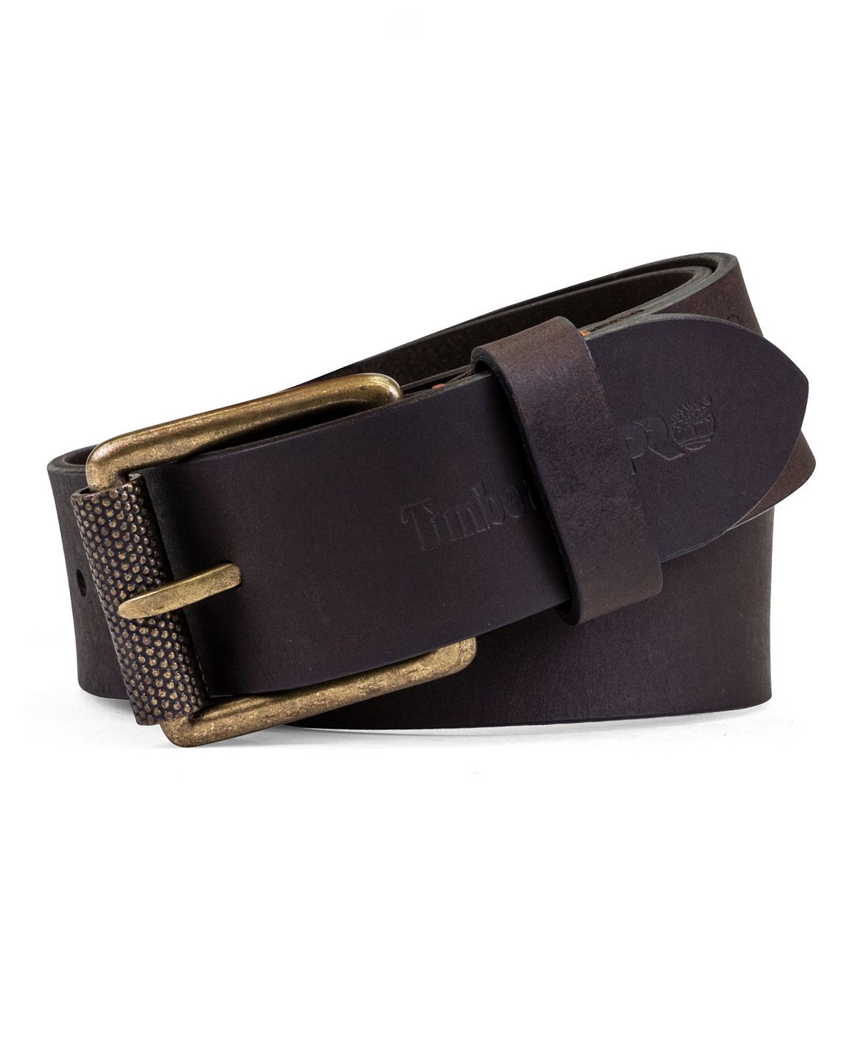 حزام Timberland Roller Buckle مقاس 40 مم، بني غامق