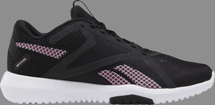 Sneakers wmns flexagon force 2 wide 'black jasmine pink' Reebok, black