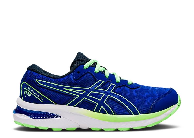 ASICS GEL CUMULUS 23 GS 'MAKO BLUE BRIGHT LIME' sneakers, blue